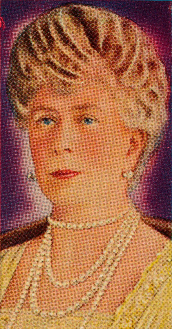 Kuningatar Mary, kuningas Yrjö V:n puoliso, 1935 tekijältä Unbekannt