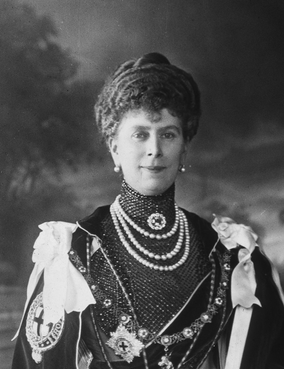 Queen Mary, Yhdistyneen kuningaskunnan kuninkaan Yrjö V:n puoliso, 1910-luku tekijältä Unbekannt