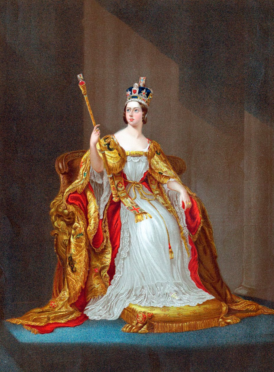 Kuningatar Victoria 1819-1901, 1838 tekijältä Unbekannt