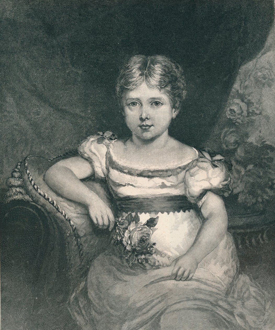 Kuningatar Victoria 1819-1901 kuusivuotias, 1894 tekijältä Unbekannt