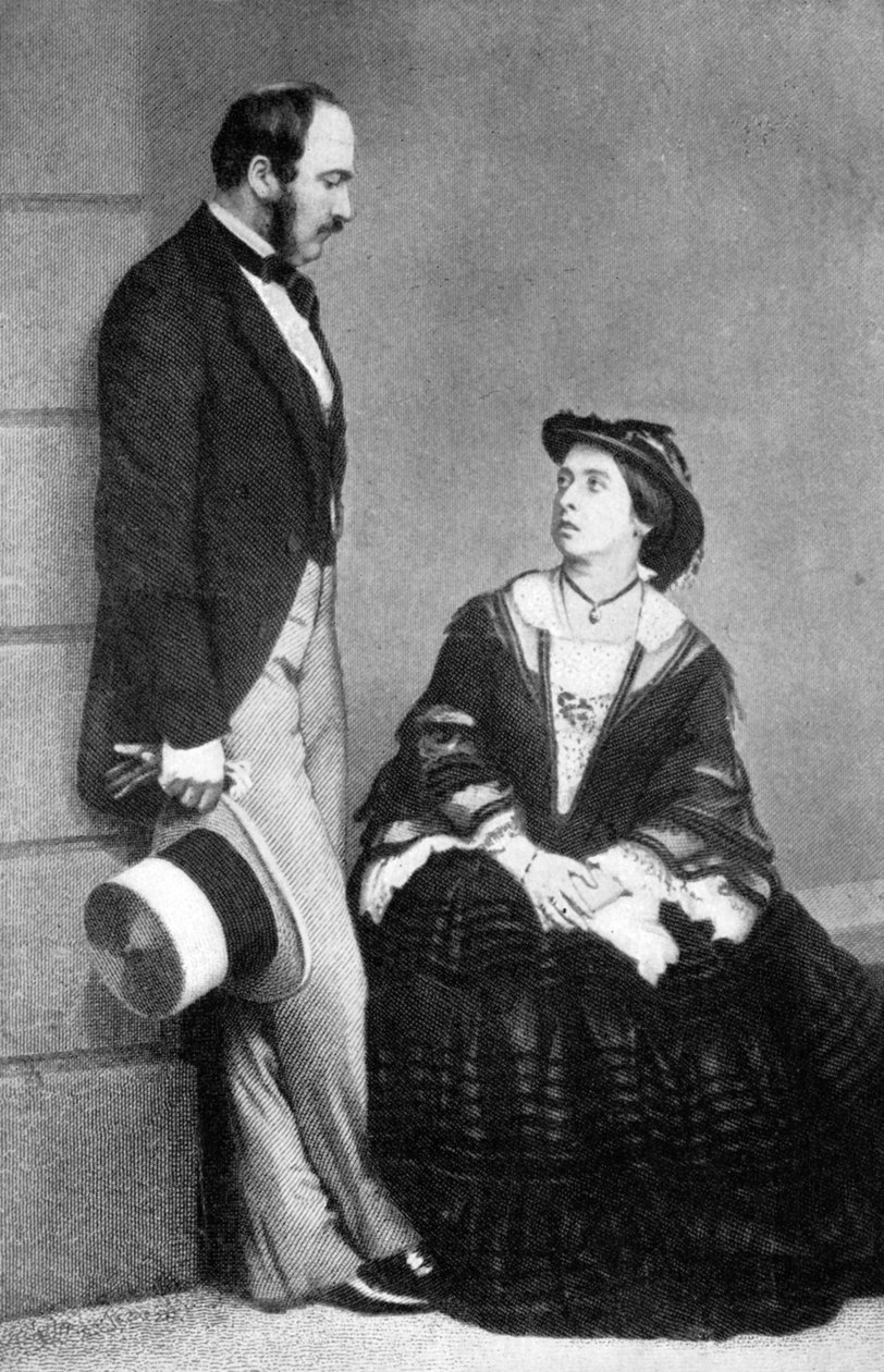 Queen Victoria and the Prince Consort, 1860 tekijältä Unbekannt