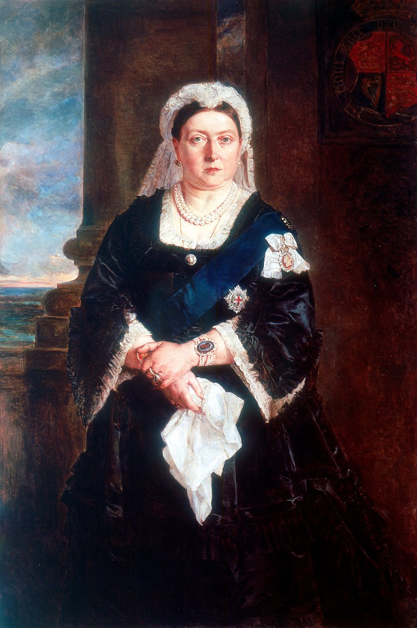 Kuningatar Victoria, 1880 tekijältä Unbekannt