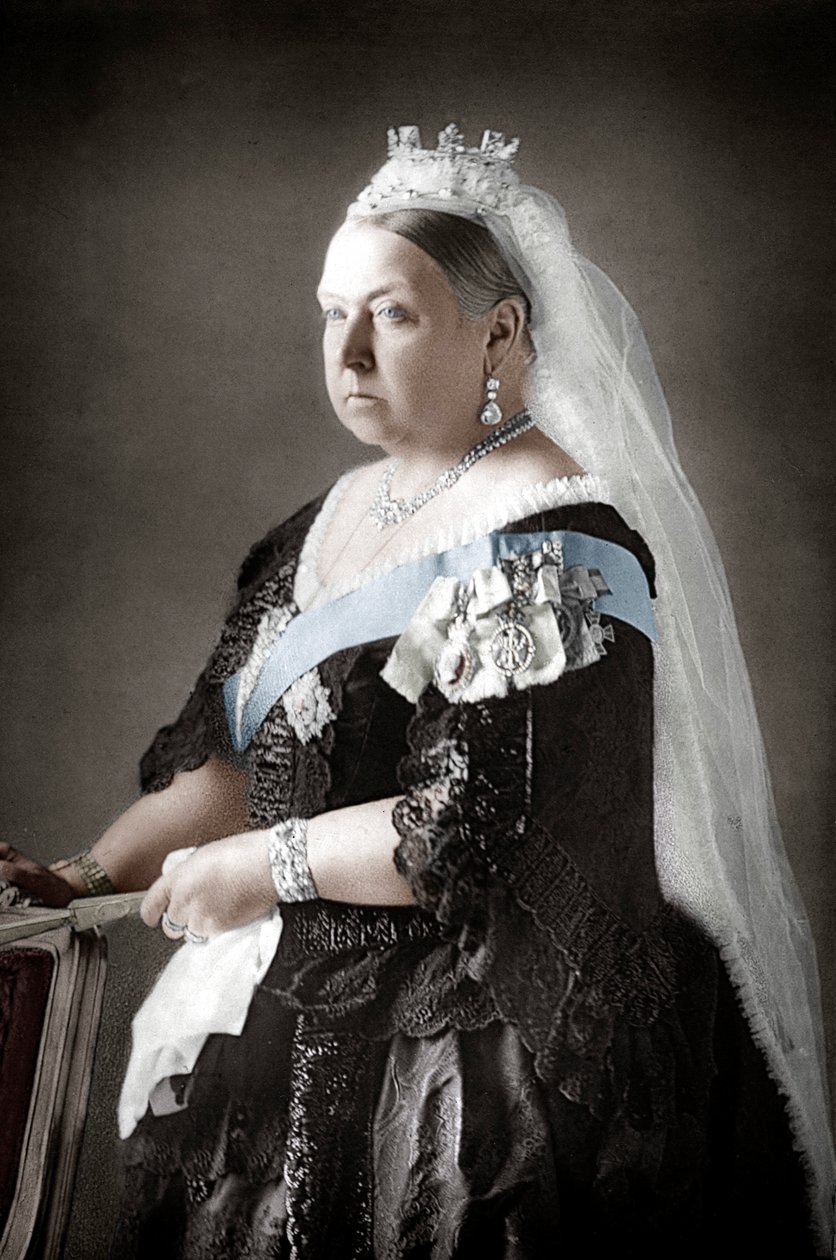 Yhdistyneen kuningaskunnan kuningatar Victoria, 1890 tekijältä Unbekannt