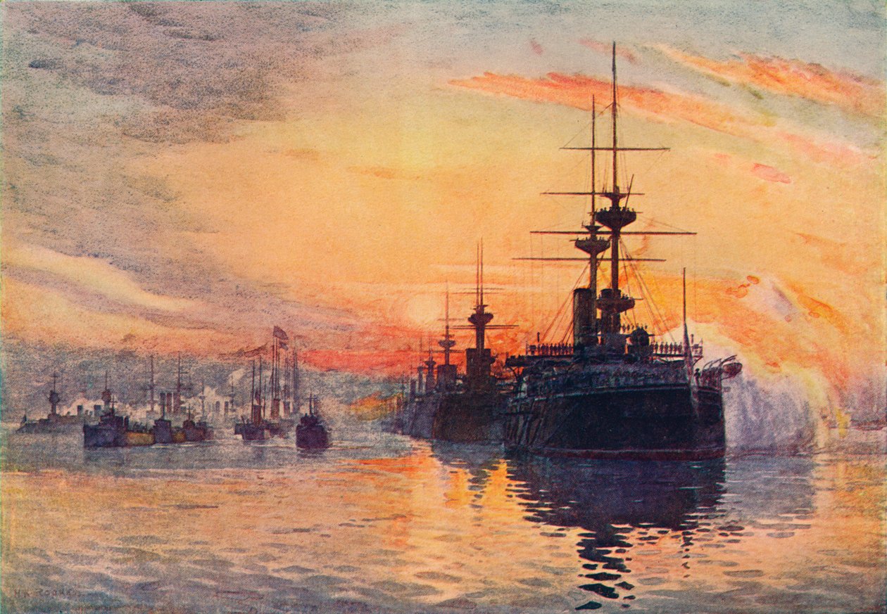 Kuningatar Victorian viimeinen matka, 1. helmikuuta 1901, 1906 tekijältä Unbekannt