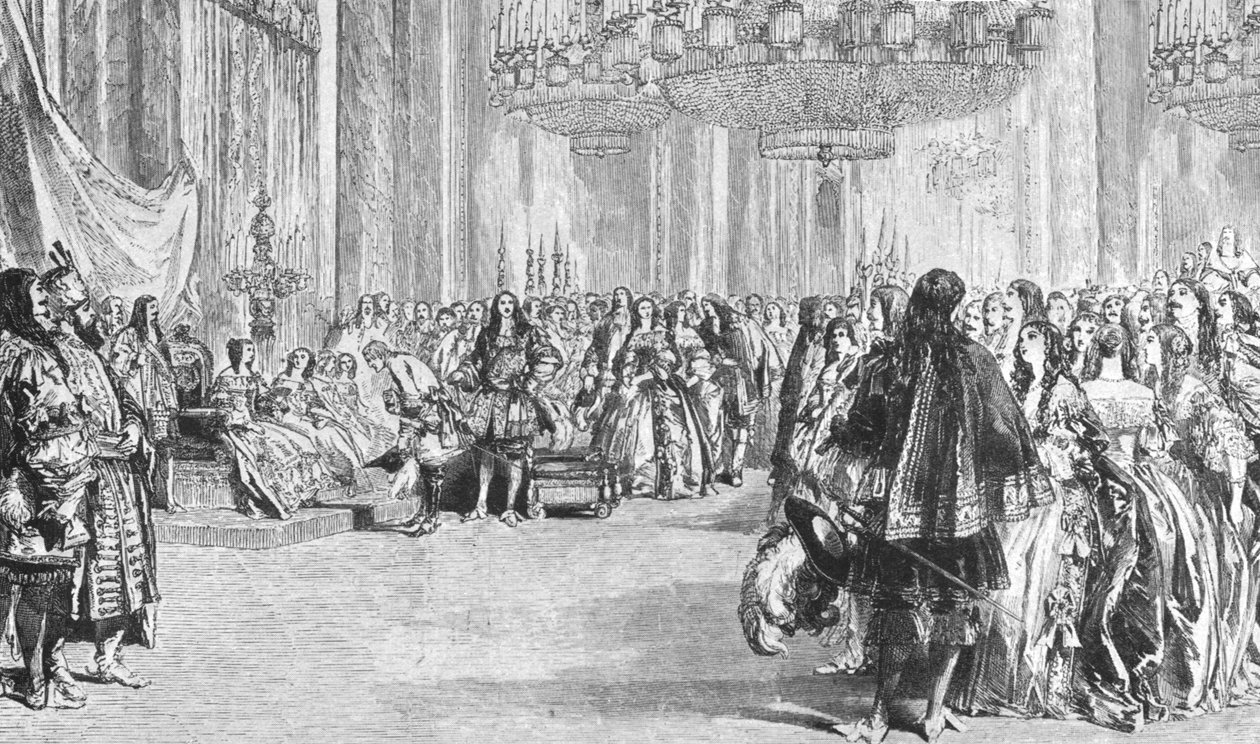 Kuningatar Victorian entisöintiasujuhla Buckinghamin palatsissa, 6. kesäkuuta 1845, 1901. tekijältä Unbekannt