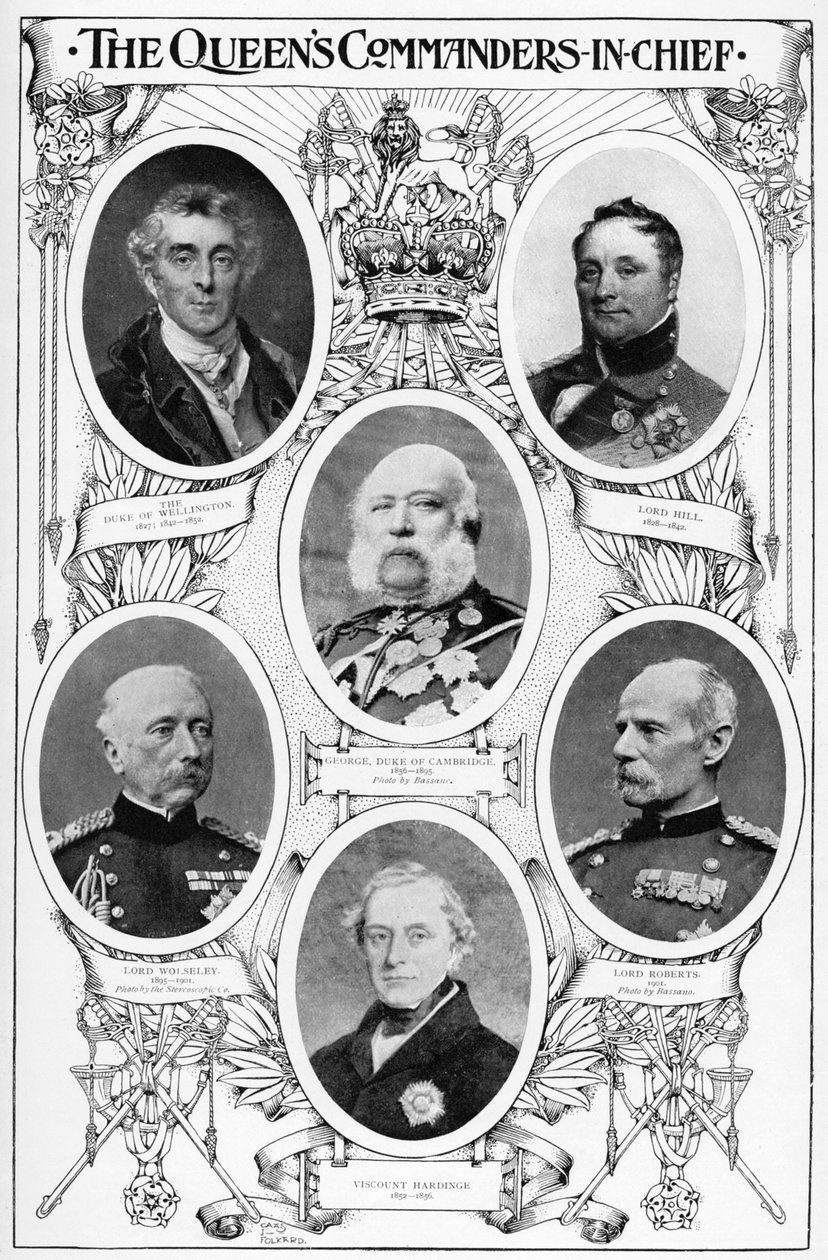Kuningatar Victorian komentajat, 1901 tekijältä Unbekannt