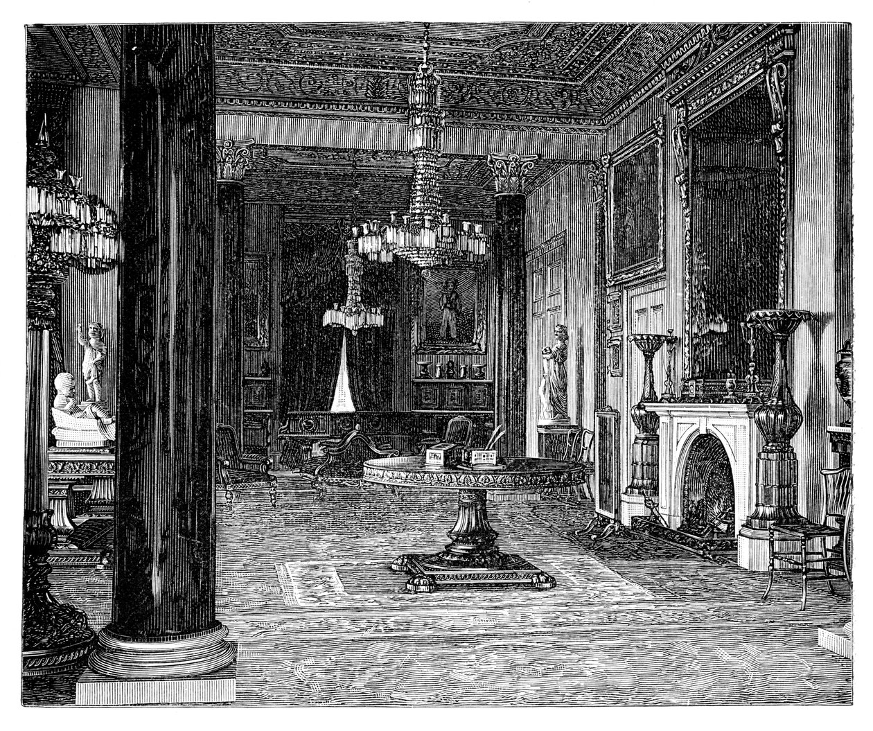 Queen Victorian salonki, Osborne House, Isle of Wight tekijältä Unbekannt