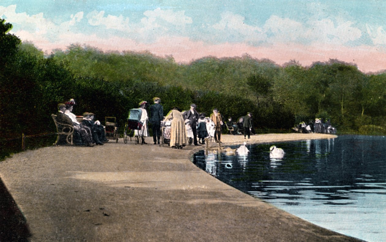 Queens Park, Brighton, East Sussex, 1900-luvun alku tekijältä Unbekannt