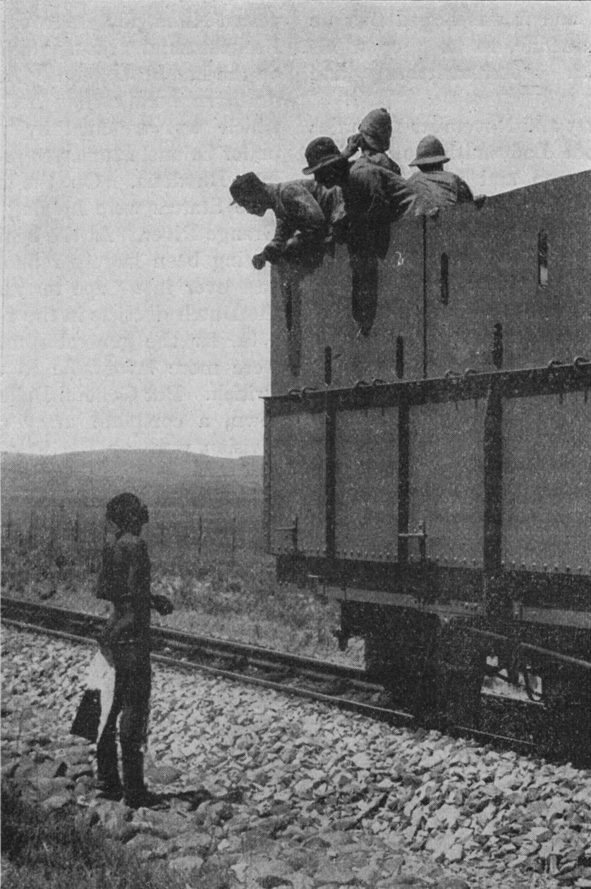 Zulun kuulustelu buurien olinpaikasta, 1902 tekijältä Unbekannt