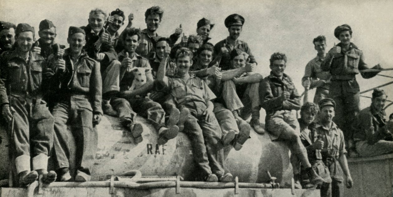 R.A.F. Ground Crews: Tripolitania, c1942-1943, 1945. tekijältä Unbekannt