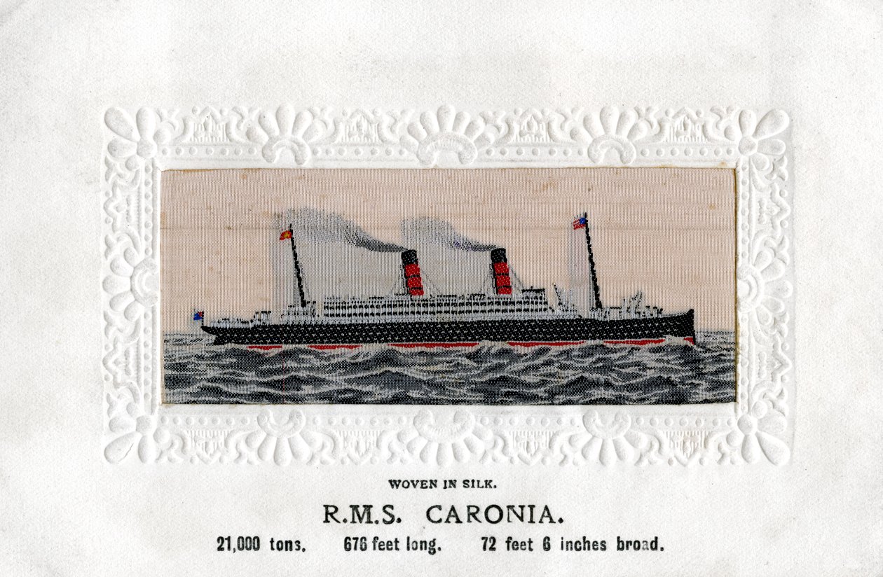 RMS Caronia, 1900-luku tekijältä Unbekannt