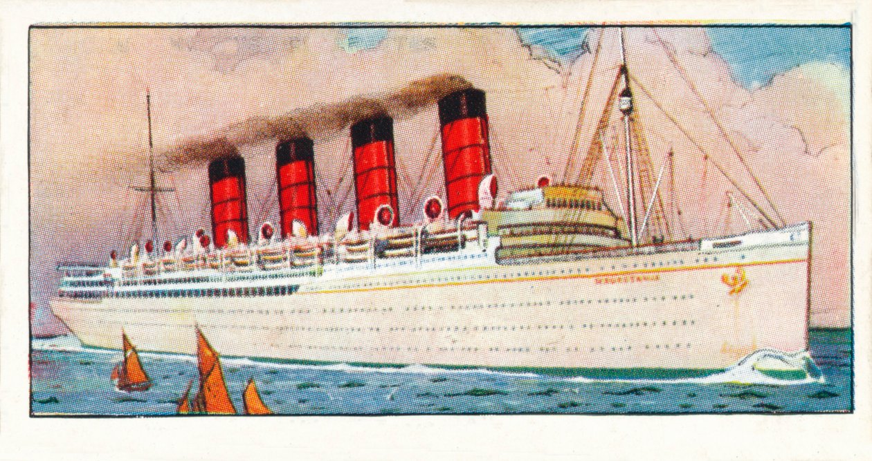 R.M.S. Mauritania, 1937 tekijältä Unbekannt