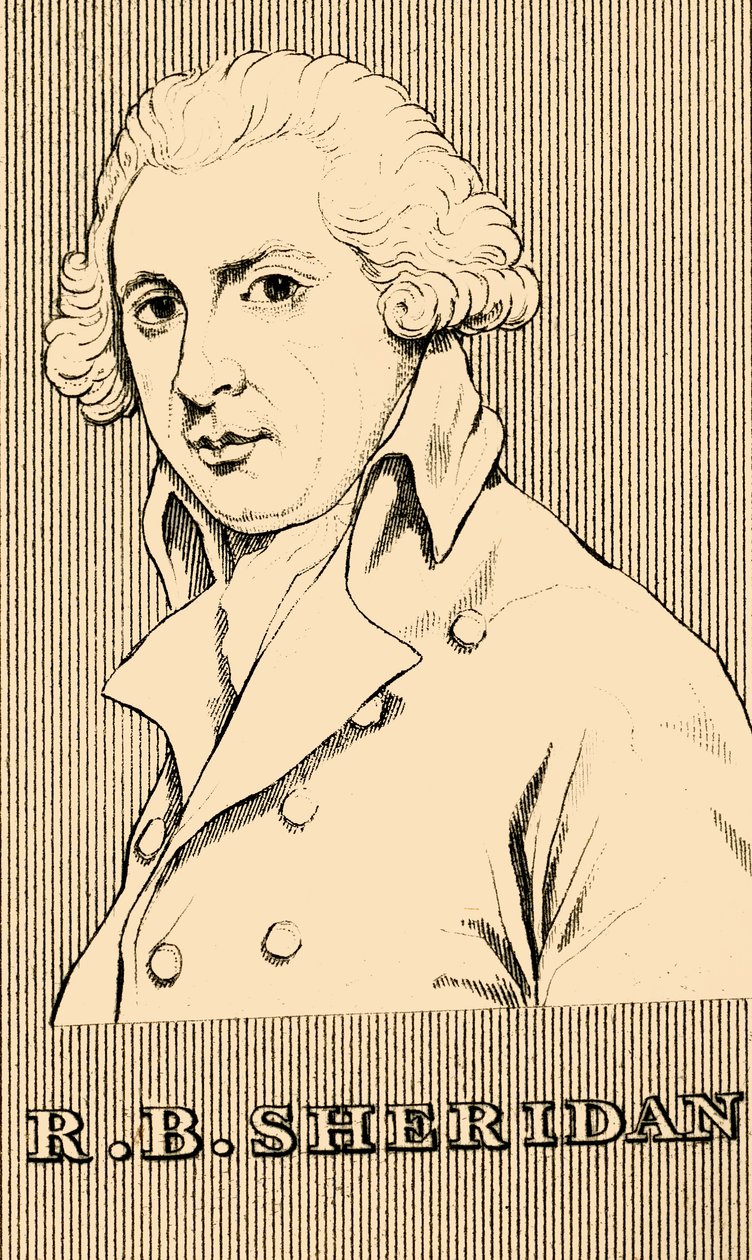 R. B. Sheridan, 1751-1816, 1830. tekijältä Unbekannt