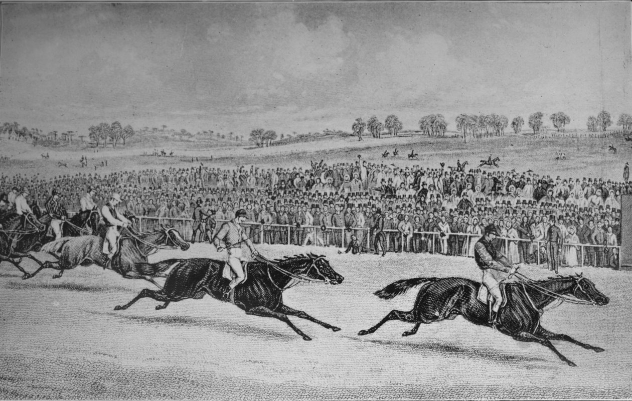 Race for the St. Leger, 1911 tekijältä Unbekannt