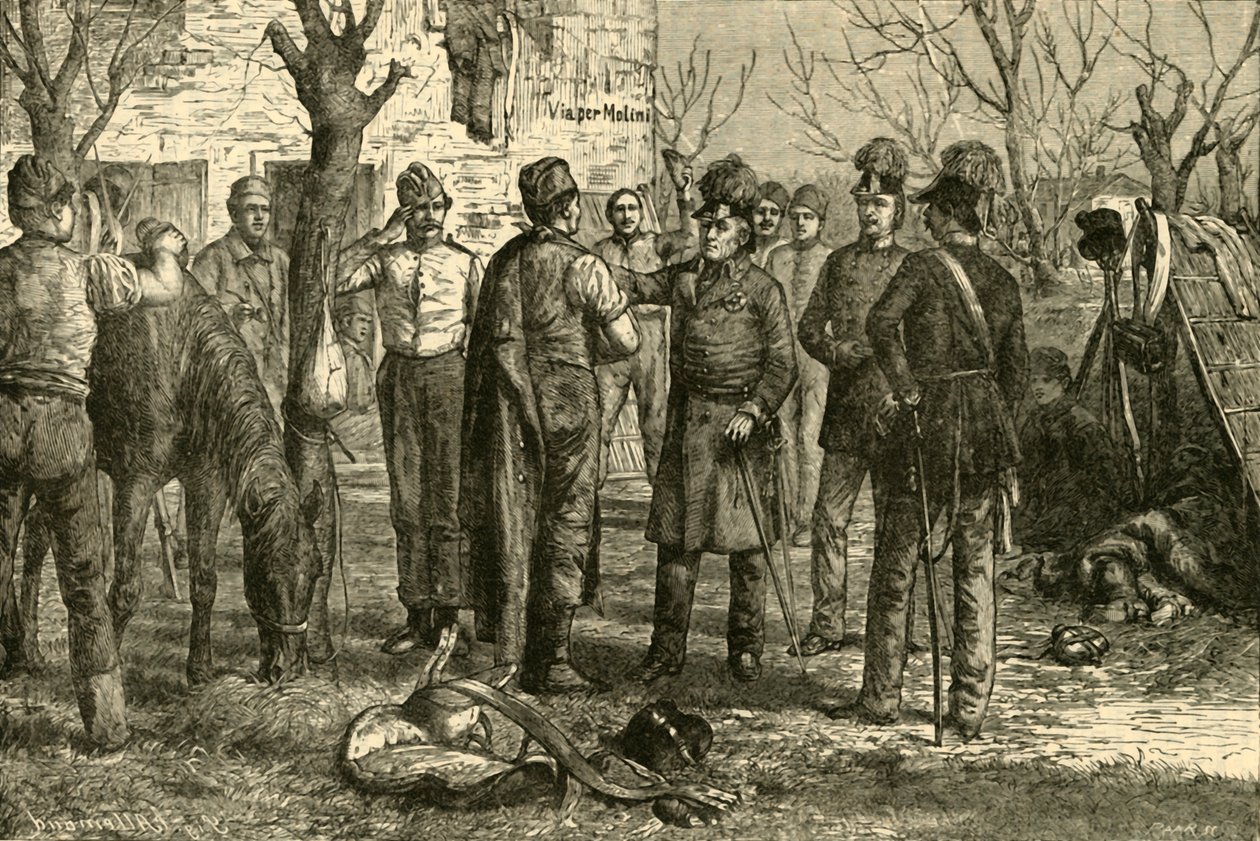 Radetsky Novaran voiton jälkeen 1849, 1890. tekijältä Unbekannt