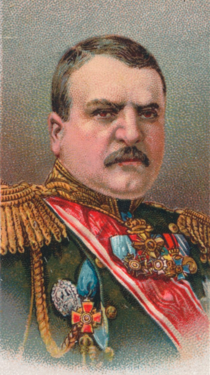 Radko Dimitriev 1859-1918, bulgarialainen kenraali, 1917 tekijältä Unbekannt