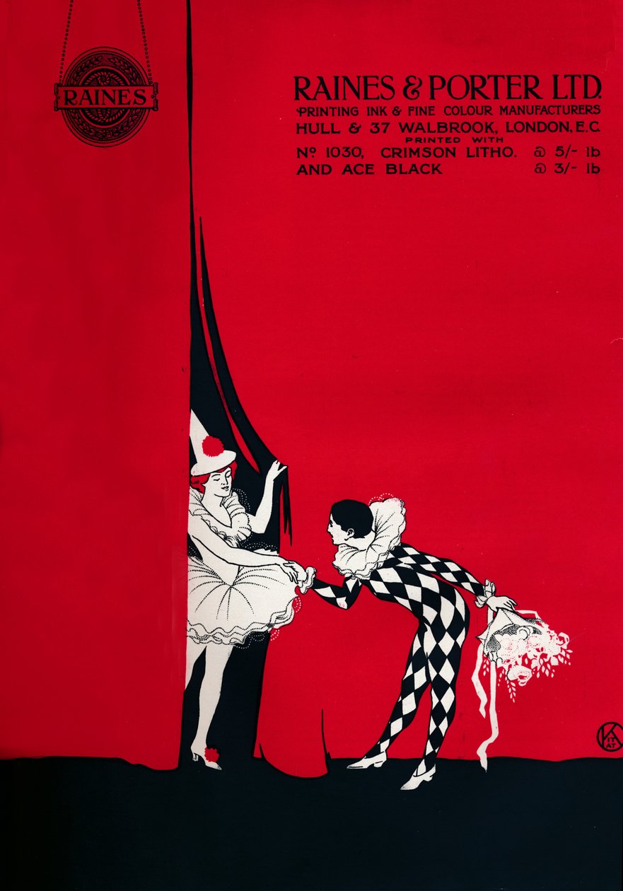 Raines & Porter Ltd:n ilmoitus, 1919 tekijältä Unbekannt