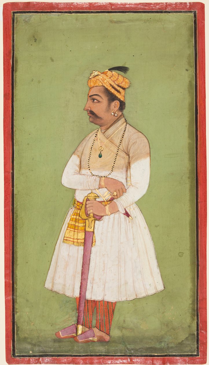 Raja Hari Sen of Mandi r. 1604-1623-37, c. 1650. tekijältä Unbekannt
