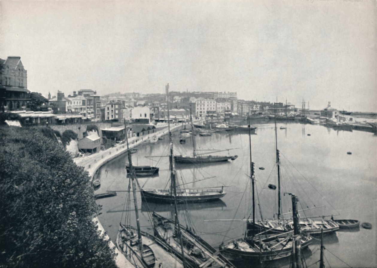 Ramsgate - Satama, 1895 tekijältä Unbekannt
