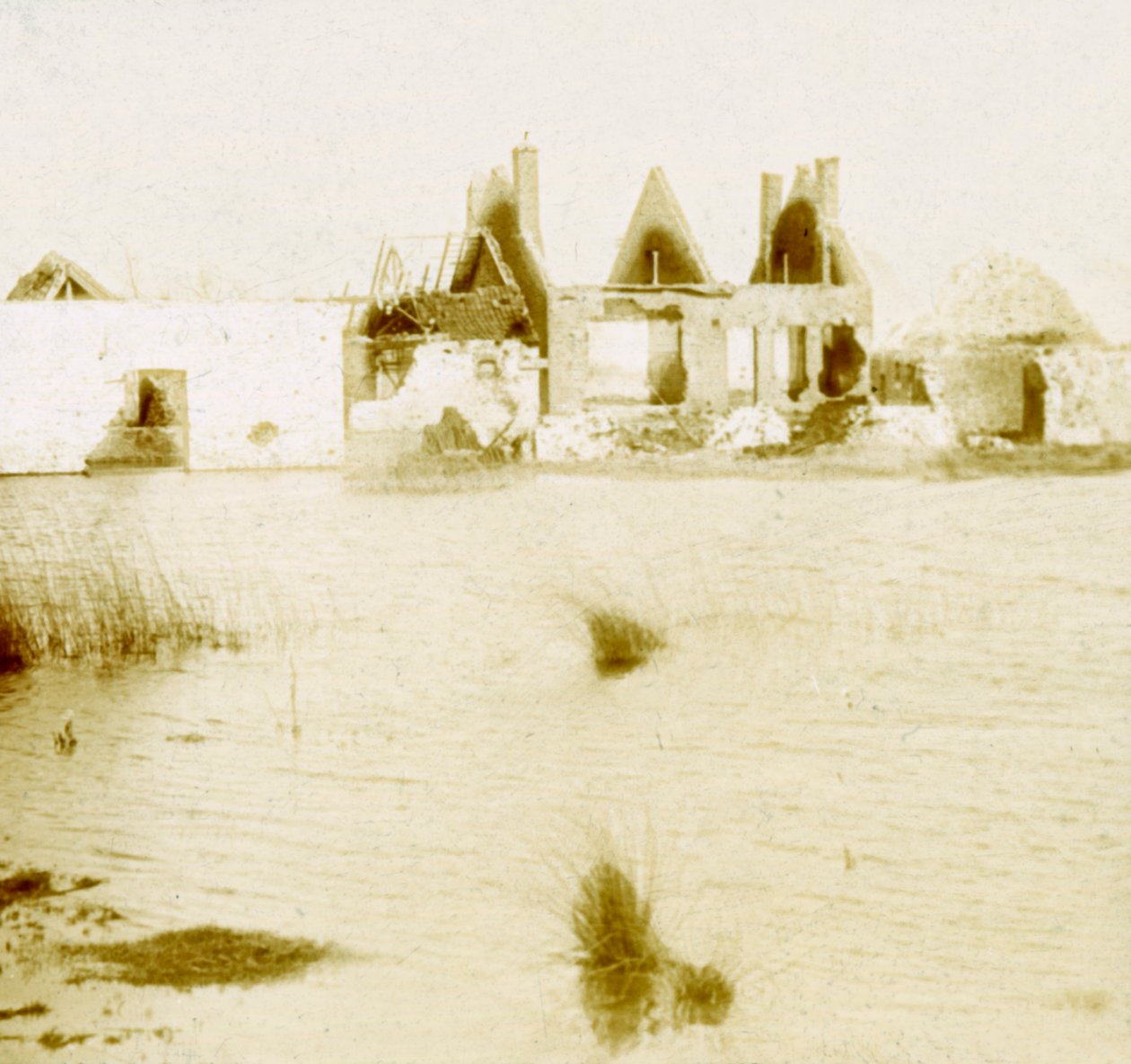 Ramskapelle, Belgia, c1914-c1918 tekijältä Unbekannt