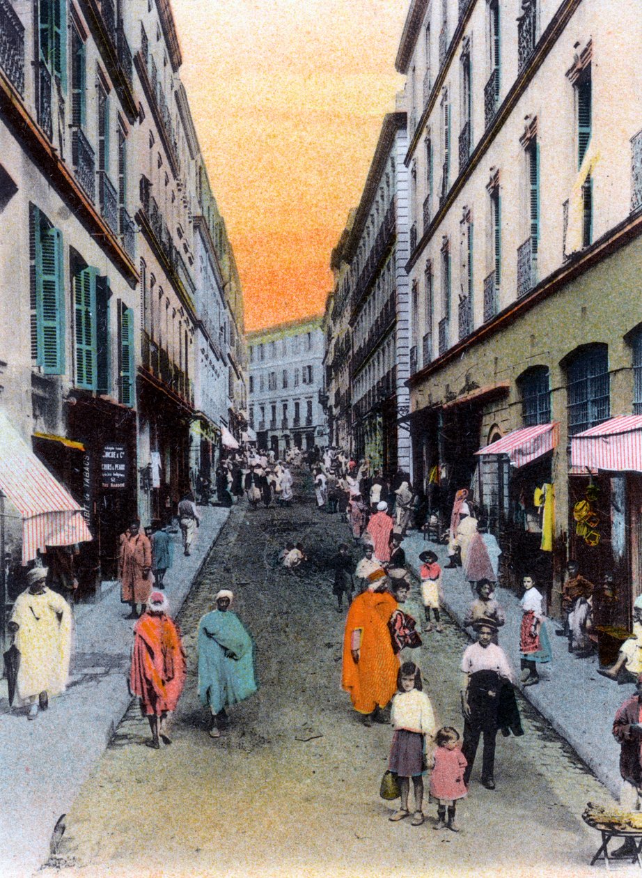 Random Street, Alger, Algeria, 1900-luvun alku tekijältä Unbekannt
