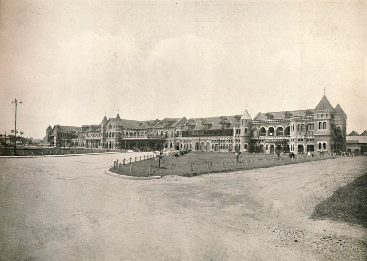 Rangoonin rautatieasema, 1900. tekijältä Unbekannt