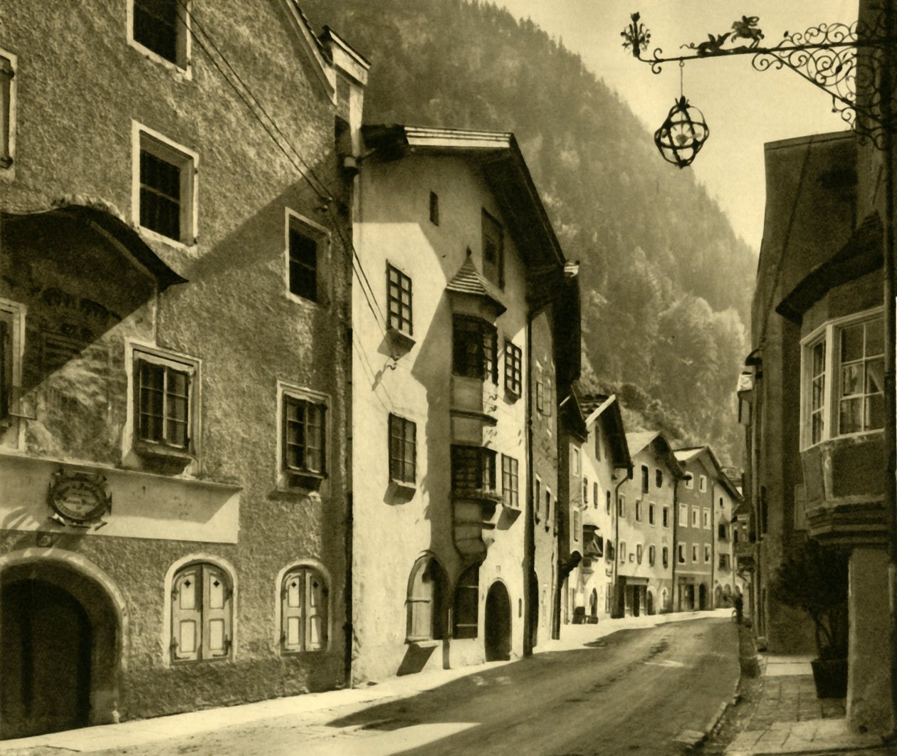 Rattenberg, Tiroli, Itävalta, 1935. tekijältä Unbekannt