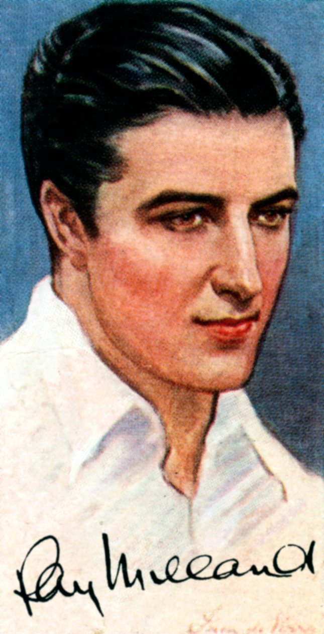 Ray Milland, 1905-1986, walesilainen näyttelijä ja ohjaaja, 1900-luku tekijältä Unbekannt