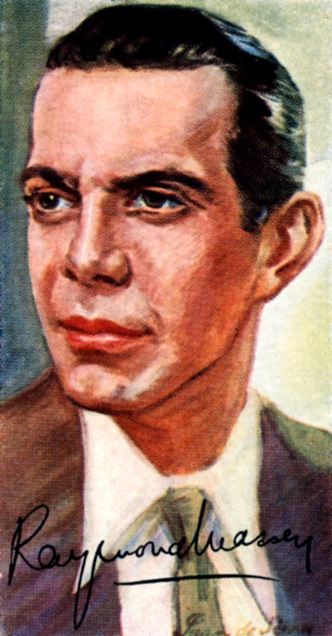 Raymond Hart Massey, 1896-1983, kanadalainen näyttelijä, 1900-luku tekijältä Unbekannt