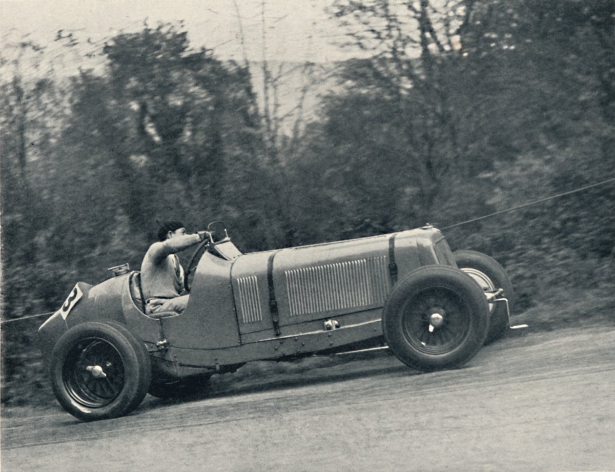 Raymond Mays E.R.A. ennätyksen rikkominen, 1935, Shelsey Walsh Hill Climb, 1937 tekijältä Unbekannt