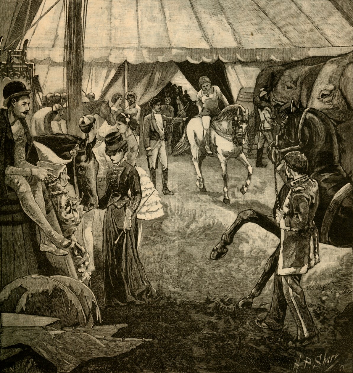Valmiina kutsuttavaksi kehään, 1882. tekijältä Unbekannt