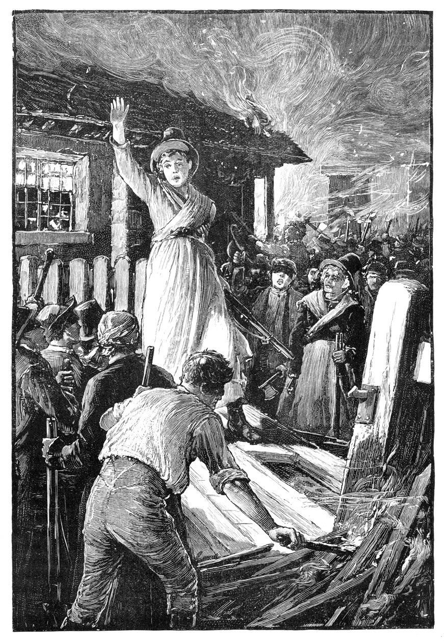 Rebecca Riots, Etelä-Wales, 1840-luku, 1900 tekijältä Unbekannt