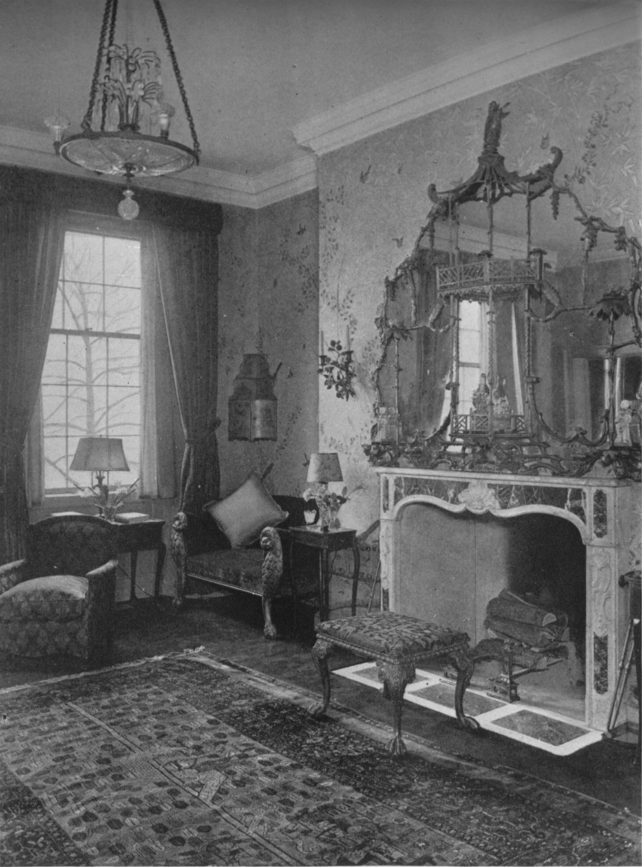Vastaanottohuone, neiti Anne Morganin talo, New York City, 1924 tekijältä Unbekannt