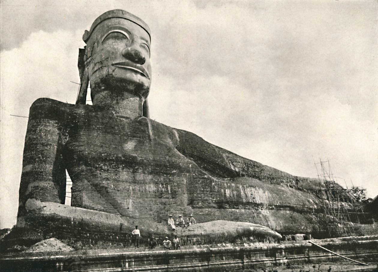Makaava Buddha, Wingaba, Rangoon, 1900. tekijältä Unbekannt