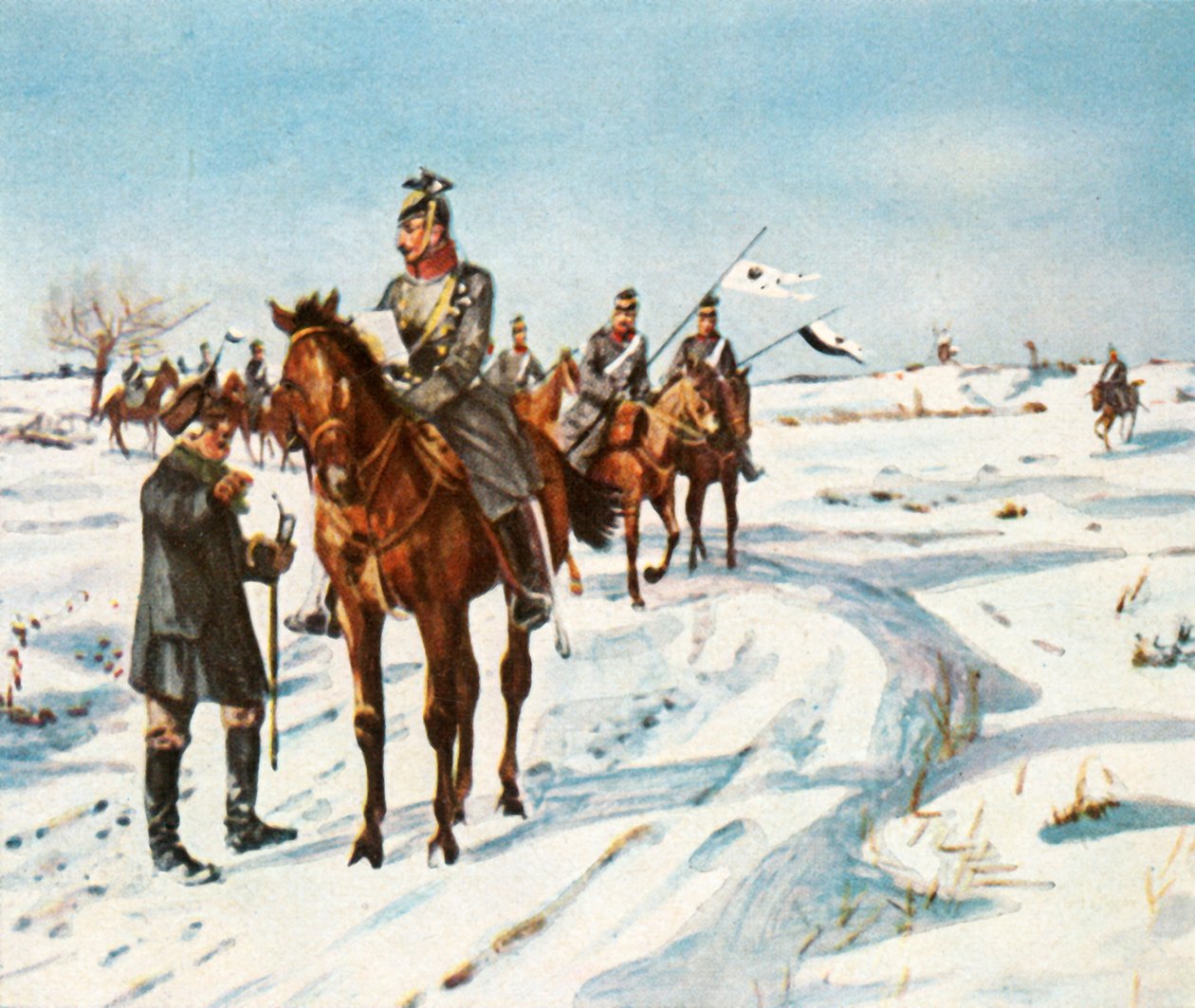 Tiedusteluratsastajat, 187071, 1936. tekijältä Unbekannt