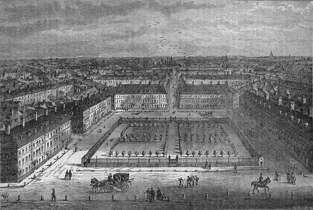 Red Lion Square, Lontoo, 1800, 1878 tekijältä Unbekannt