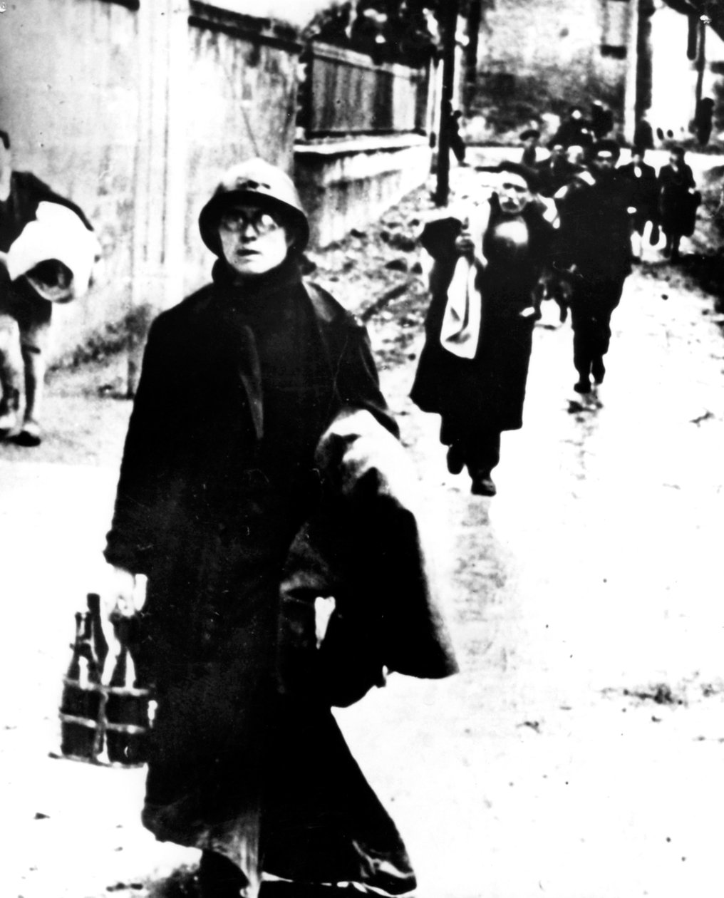 Normandian kaupungista Ranskassa lähteneet pakolaiset, toinen maailmansota, 1940-1944 tekijältä Unbekannt