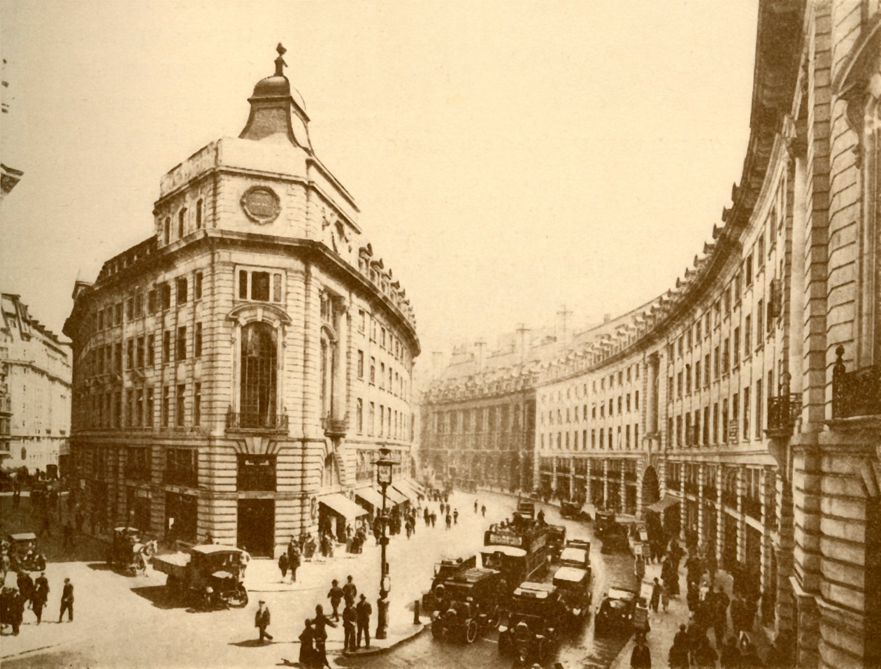 Regent Street Rebuilt, vuosi 1930. tekijältä Unbekannt