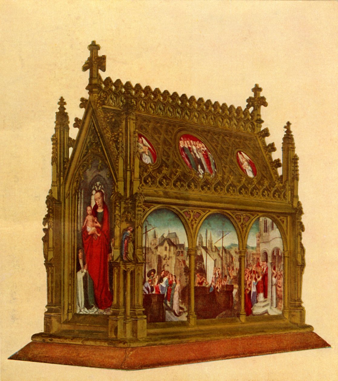 Pyhän Ursulan pyhäinjäännös, c1489. tekijältä Unbekannt