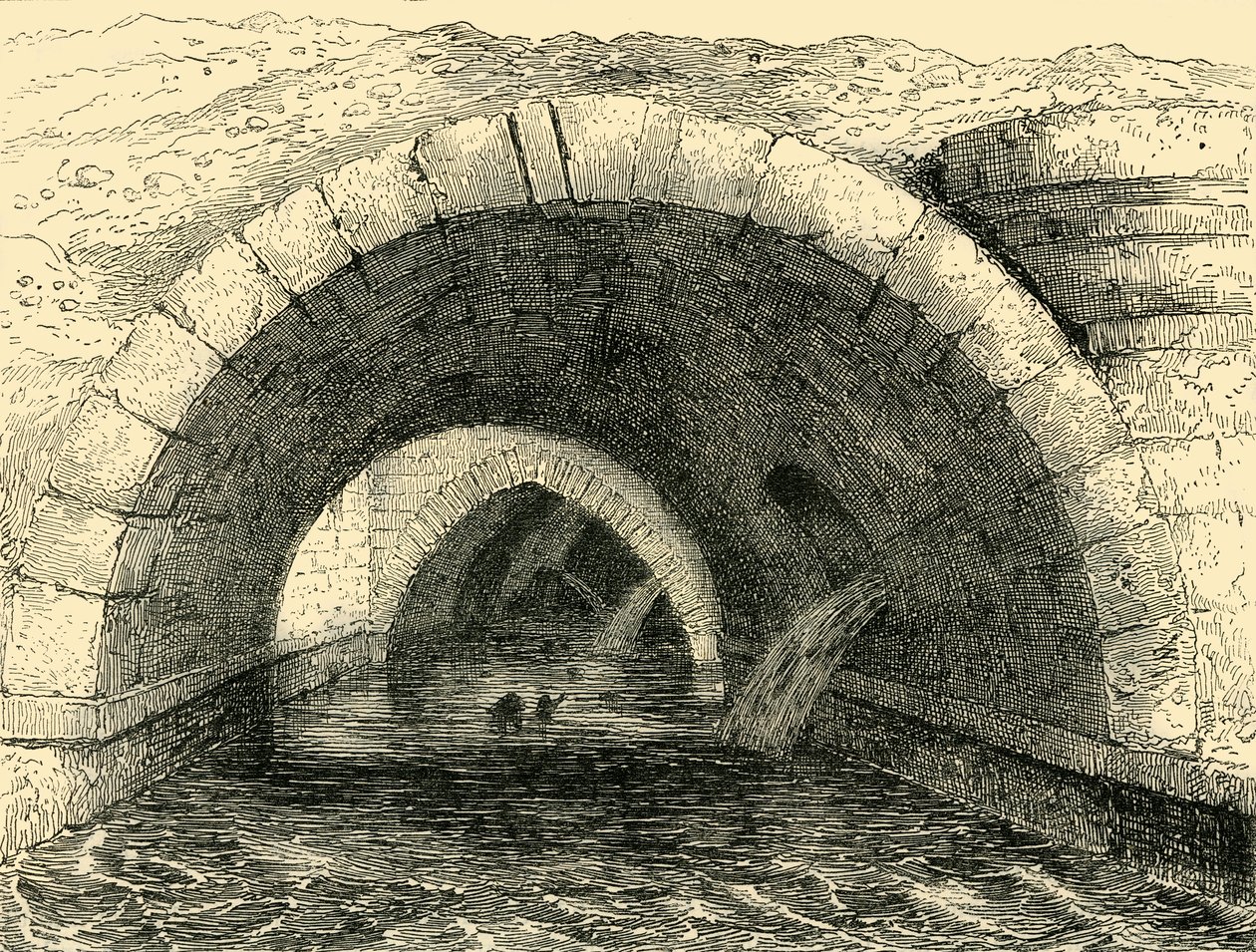 Vanhan Holbornin sillan jäänteet, 1872. tekijältä Unbekannt