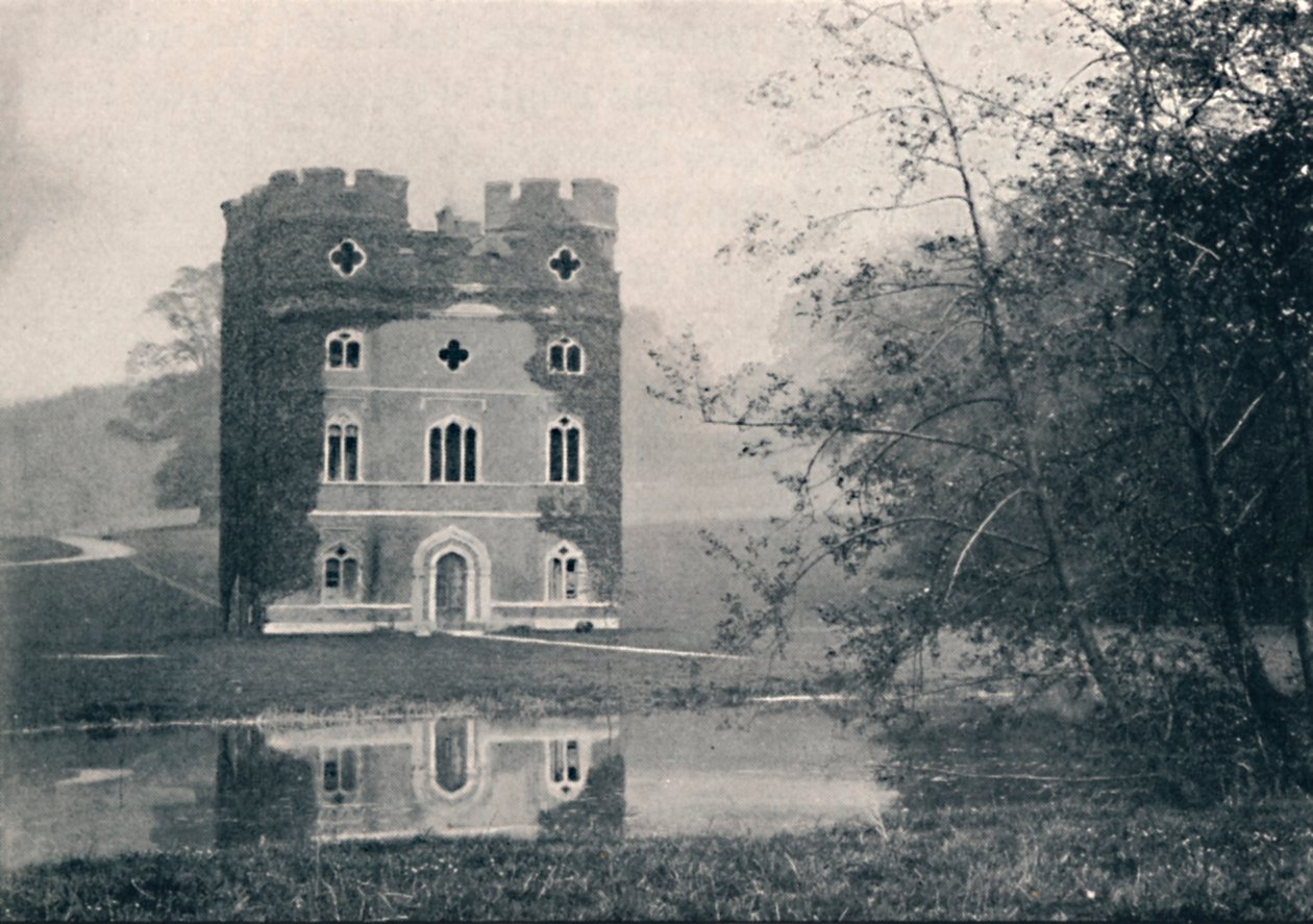 Wolseysin palatsin jäännökset, Esher, 1903 tekijältä Unbekannt