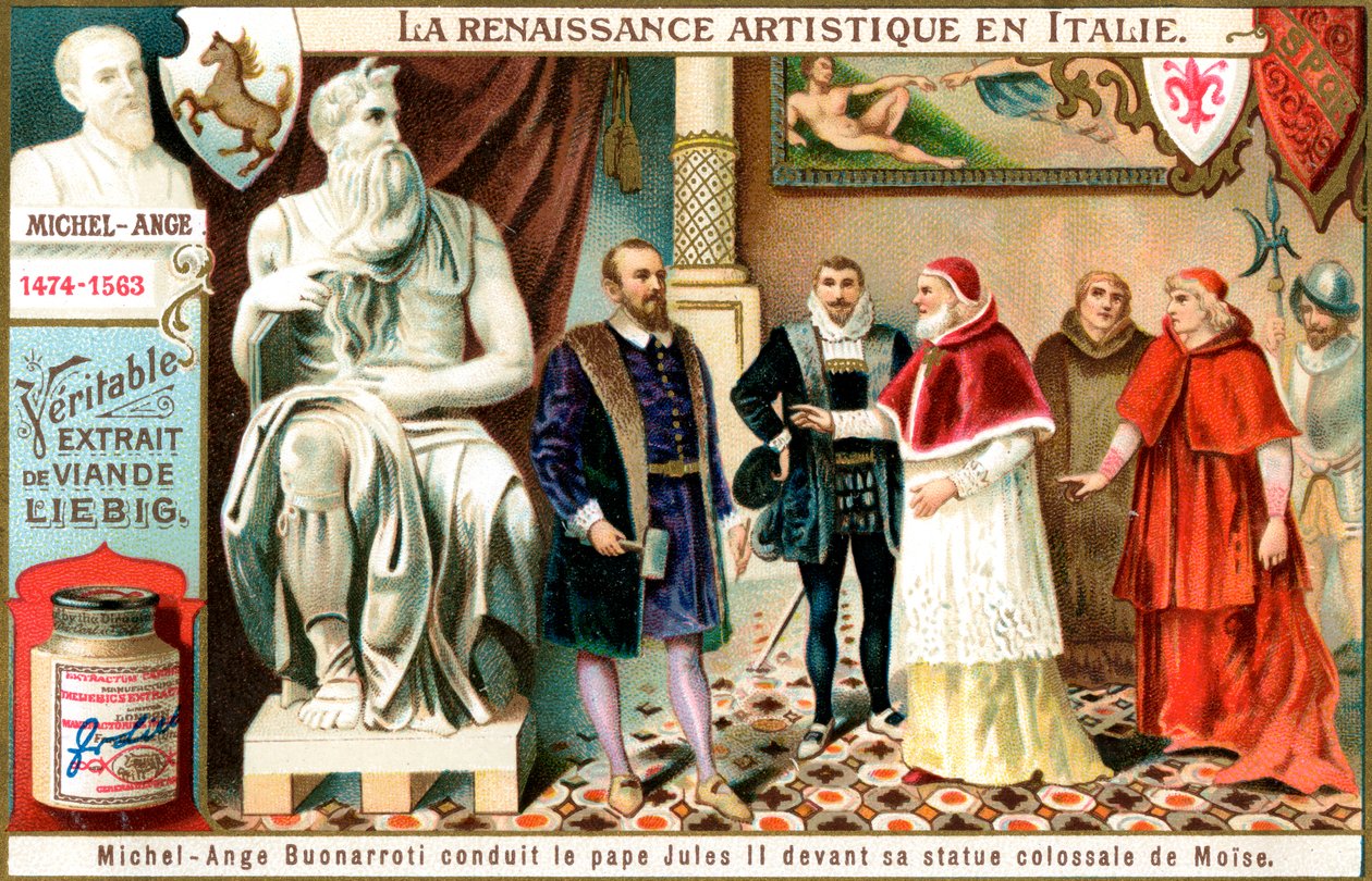 Renessanssin taide Italiassa: Michelangelo, 1900 tekijältä Unbekannt