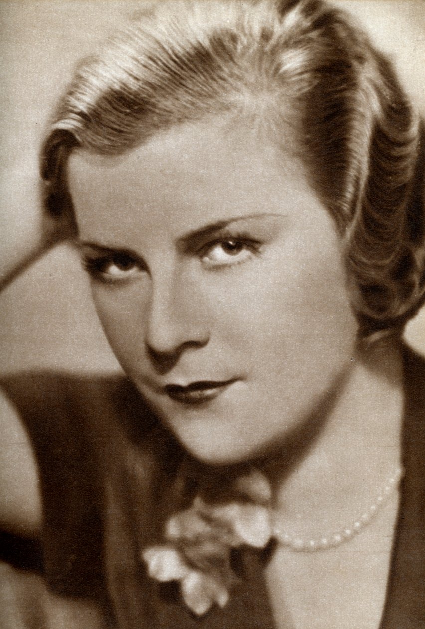 Renate Müller, saksalainen näyttelijä, 1933 tekijältä Unbekannt