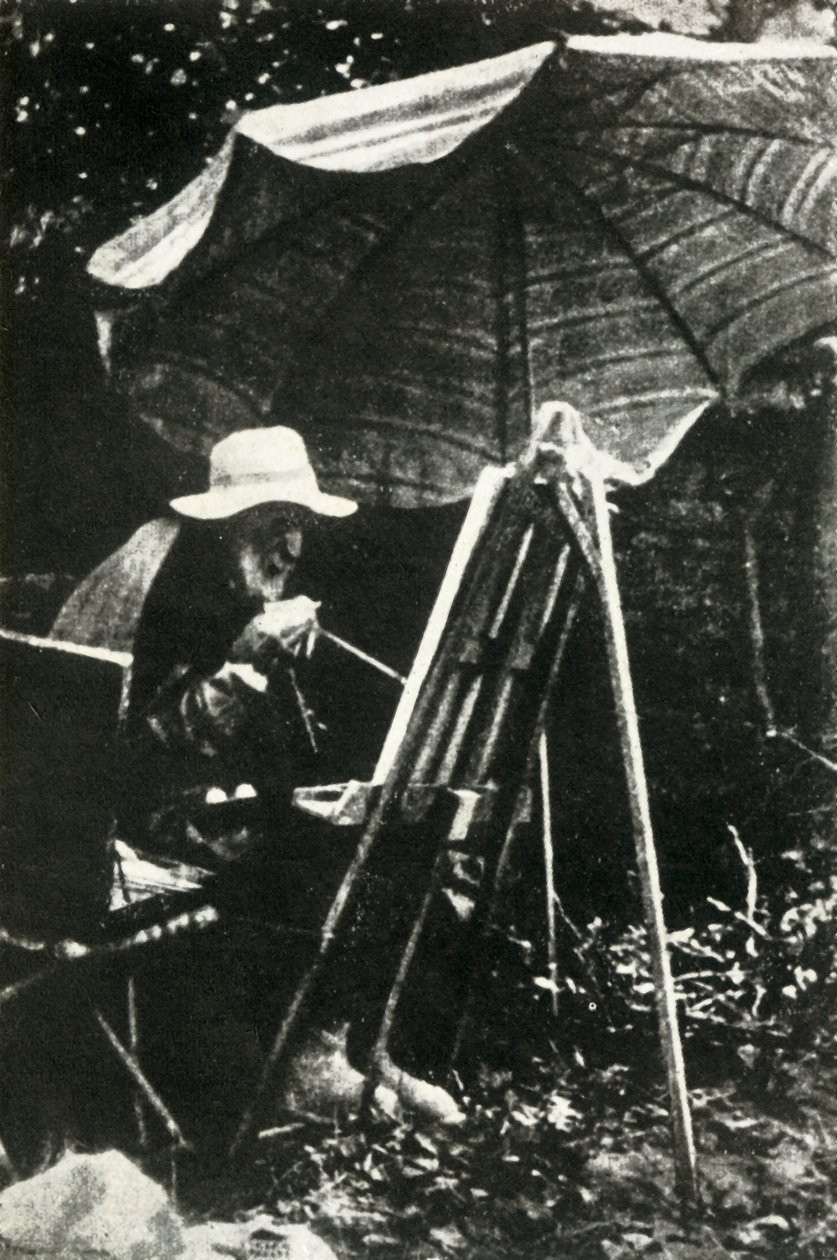 Renoir-maalaus ulkona, 1910-luku, 1947. tekijältä Unbekannt