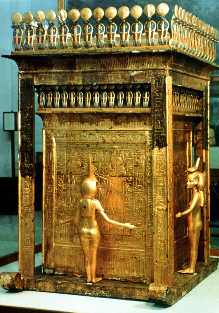 Replika katosarkku Tutankhamonin haudasta Egyptistä tekijältä Unbekannt