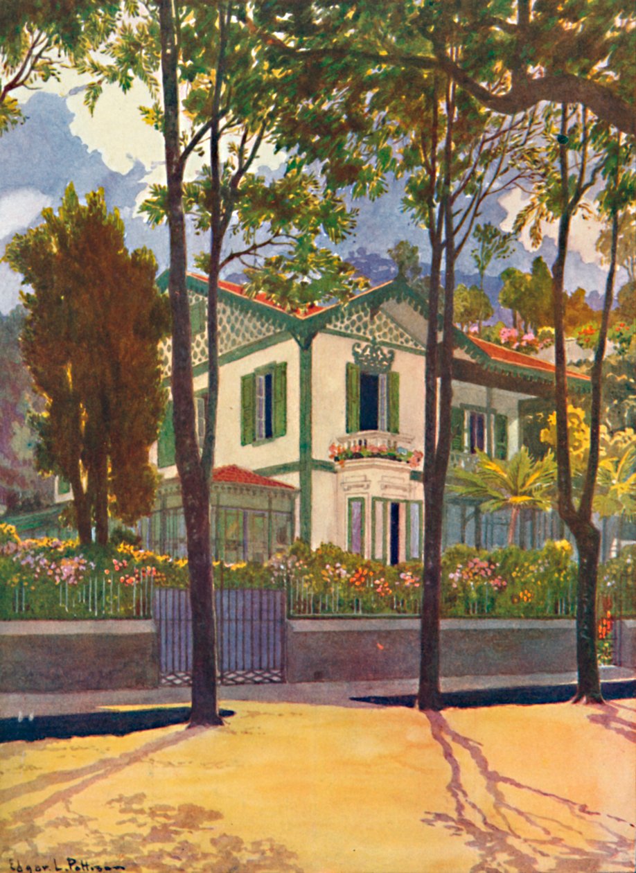 Frank H. Walterin asuinpaikka, Petropolis, 1914 tekijältä Unbekannt