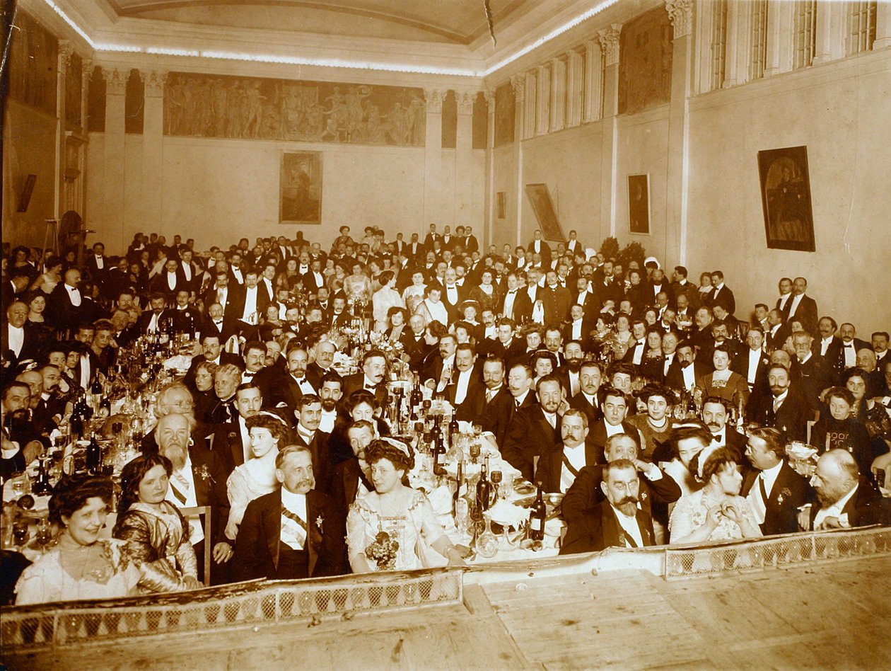 Ravintola, Kirjallisuuden ja taiteen liiton talo, Venäjä, 1910-luku tekijältä Unbekannt