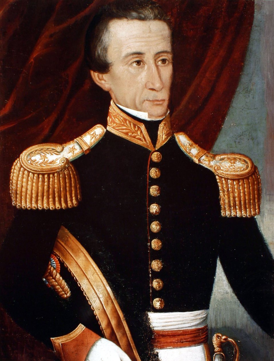 Francisco Antonio Pinton (1785-1858) muotokuva tekijältä Unbekannt