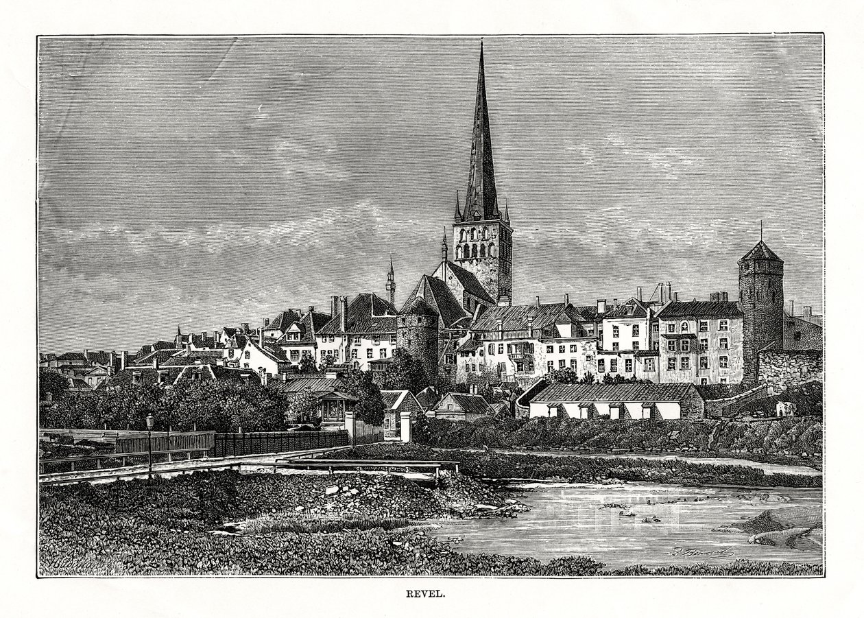 Revel, Viro, 1879 tekijältä Unbekannt