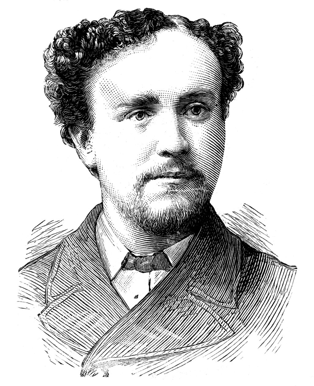 Pastori John Houghton d1886, 1886 tekijältä Unbekannt